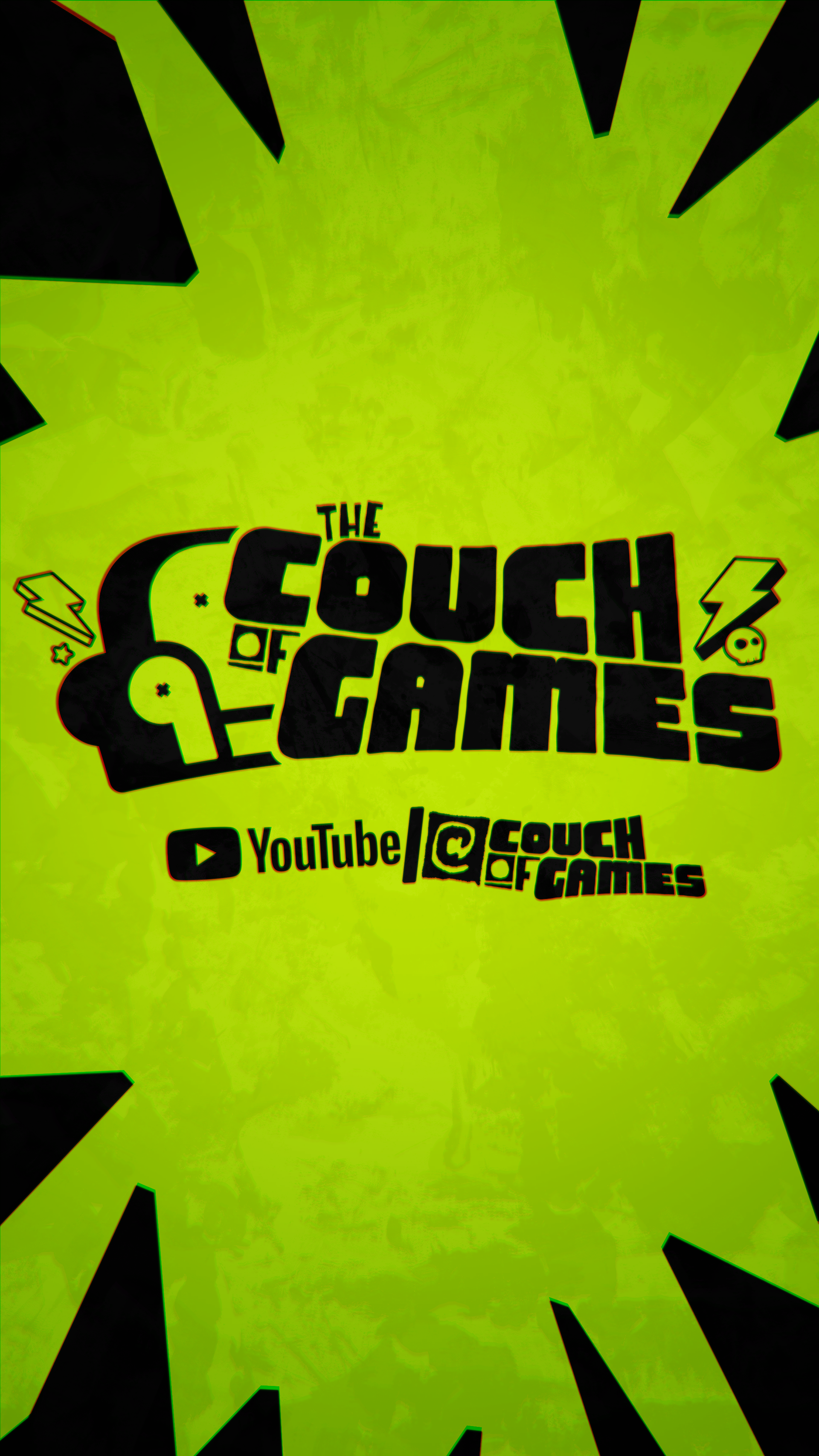 Couch of Games supporting identity graphic