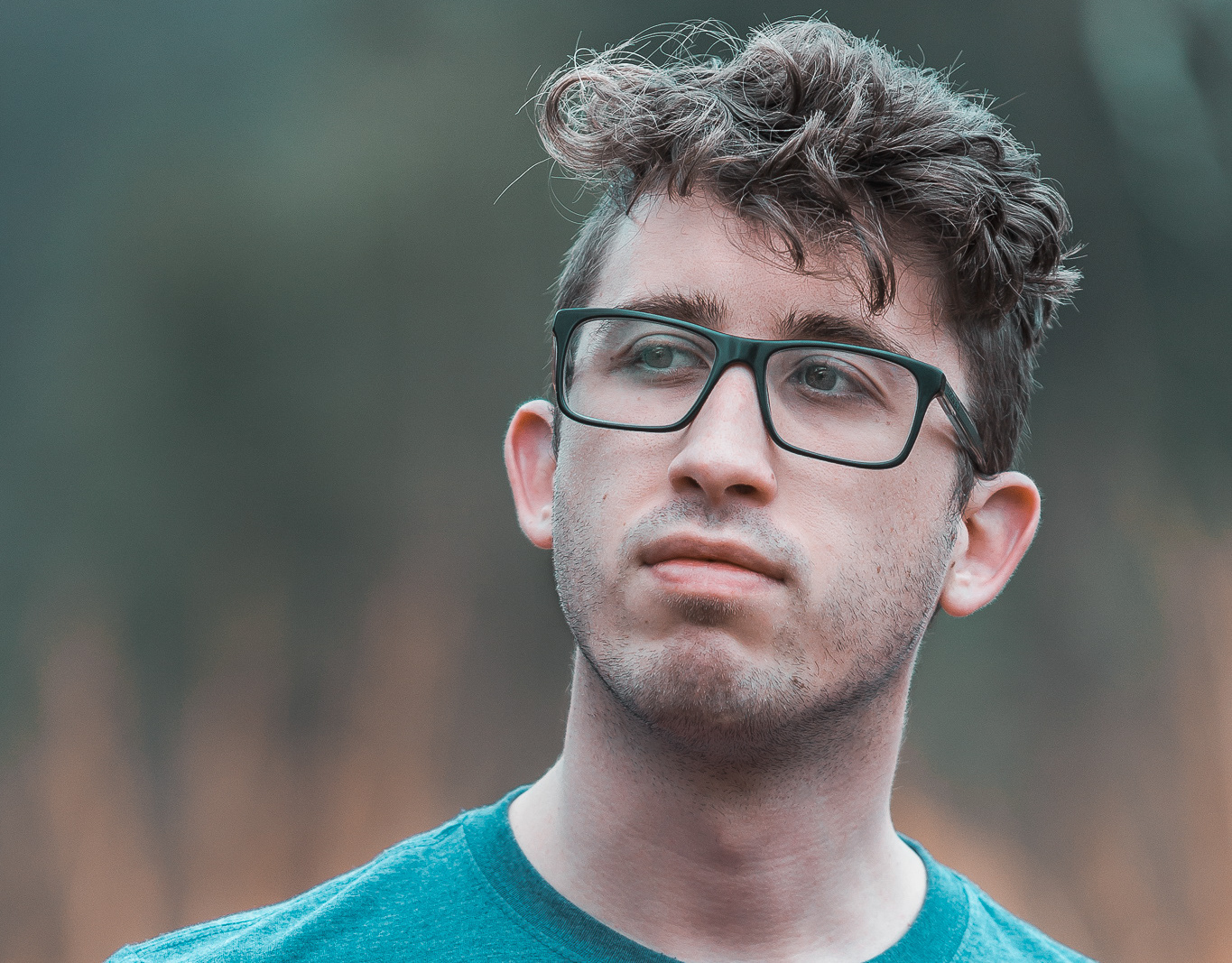 Outdoor self portrait