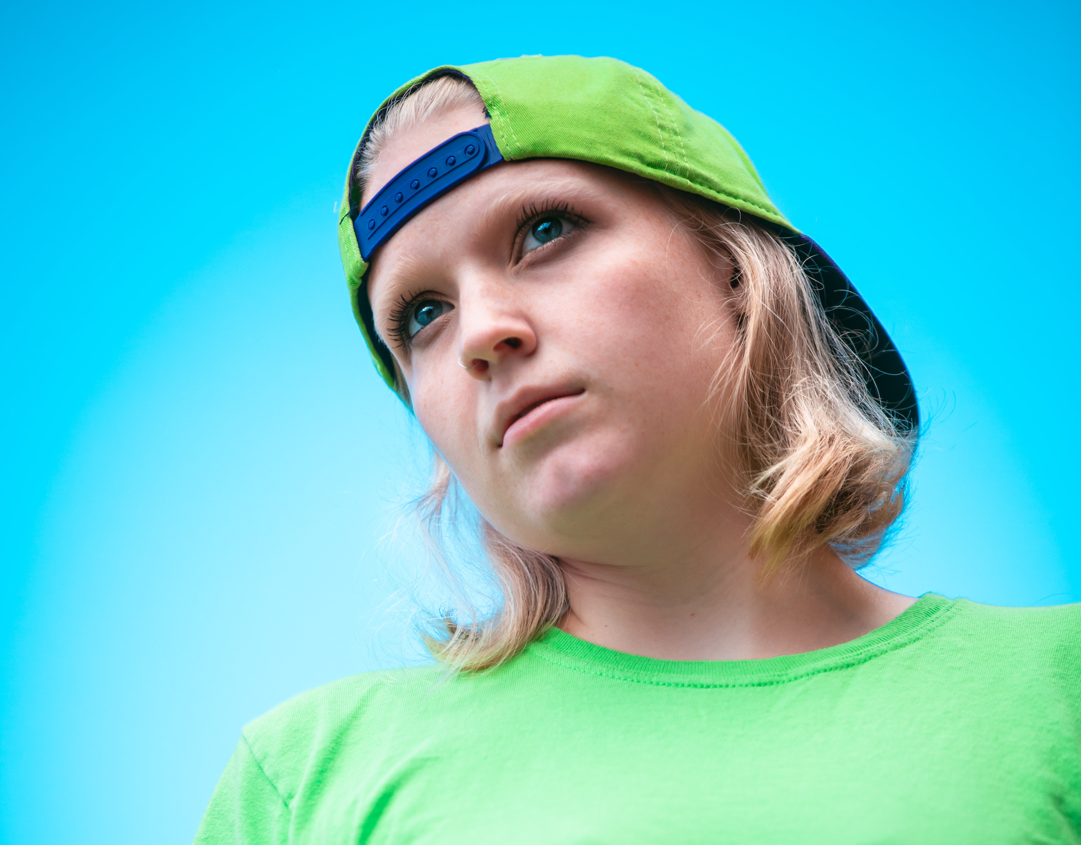 90s stylized photoshoot